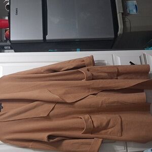 Cozy long sweater with pockets